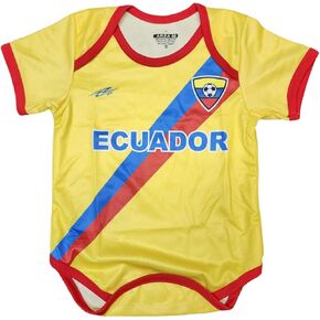Ecuador Baby Onesie Mameluco Soccer Outfit in Kuwait