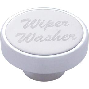 United Pacific 23535 Dash Knob, Wiper/Washer, Stainless Plaque in Kuwait