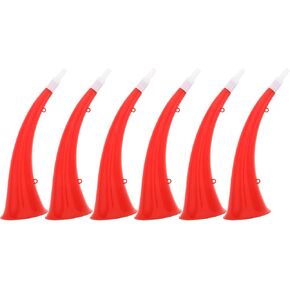 YARNOW Cheering Horn Noise Makers - 9.5 Inch Football Soccer Stadium Trumpets - Blue Game Day Plastic Trumpet Toy - Noisemaker Horn - Cheering Supplies for Sport in Kuwait