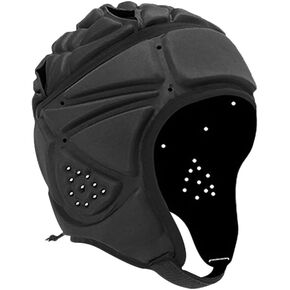 EVA Sponge Rugby Helmet Headprotect Ultralight Breathable Adjustable Gear Padded Head for Roller Skating Hockey Soccer Adult in Saudi Arabia