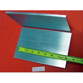 2 pieces 1/2" X 6" ALUMINUM 6061 T6511 FLAT BAR 8" long Solid Plate Mill Stock in Kuwait