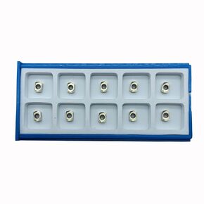 10PCS LNMU020209ZNER High Speed Feed Carbide Milling Inserts Face milling Slotting Milling Inserts Boring Bar Inserts for EXN02R End Mill Holder Stainless Steel (LNMU020209ZNER ZM1125) in Kuwait