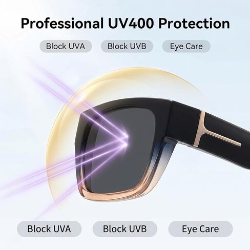 Shoreside Fit Over Sunglasses, UV400 Protection, Glare Reducing Wraparound Sunglasses for Driving. in Kuwait