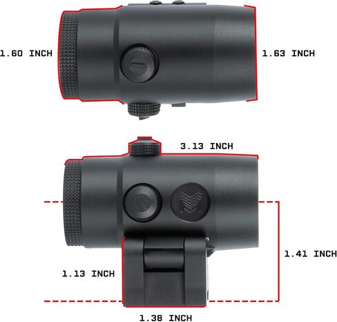 مكبر Monstrum Dynamo 3X Micro مع حامل من الوجه إلى الجانب in Kuwait