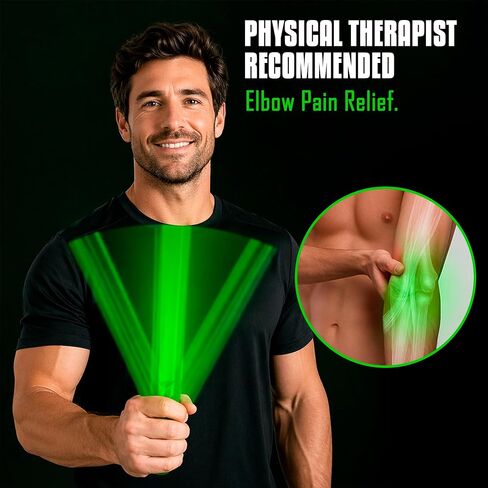 Flex Bars Training Kit with Hand Therapy Ring and Finger Exerciser - 4 Resistance Bars Set for Elbow Therapy and Grip Strength - Relieves Tennis Elbow Pain - Flex Bars for Physical Therapy in Kuwait