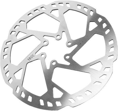 ‌180mm Bike Disc Brake Rotor 6-Hole Stainless Steel Brake Disc for E-Bike/Road Bike (2.3mm Thickness, Includes 6 Screws)‌ in Kuwait