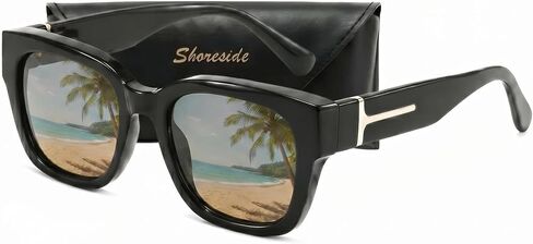 Shoreside Fit Over Sunglasses, UV400 Protection, Glare Reducing Wraparound Sunglasses for Driving. in Kuwait