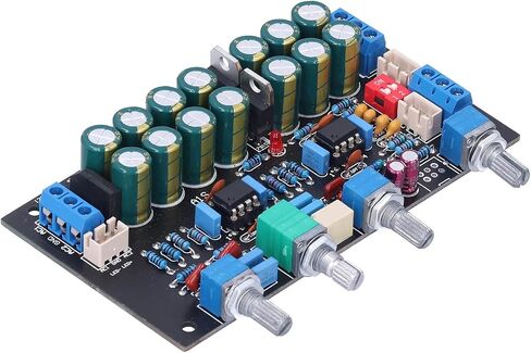 أجزاء مكبر الصوت Preamp للوحة النغمة مع مفتاح التكبير، تيار متردد 12 فولت - 18 فولت، مقياس الجهد المغلق بالكامل - قابل للترقية، مثالي لعشاق الصوت in Kuwait