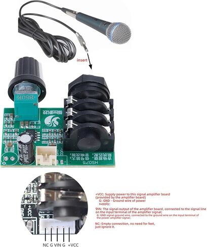 TL072 مضخم تشغيلي منخفض الضوضاء Preamp قابل للتعديل مكاسب واسعة النطاق استجابة التردد أداة معالجة مكبر للصوت in Kuwait