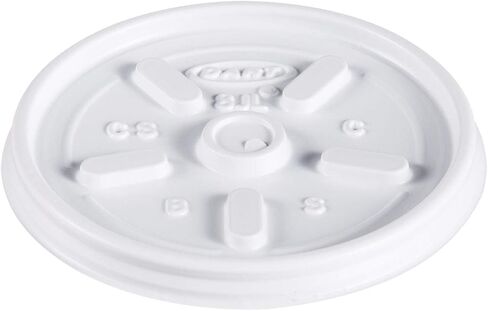 Dart Container 8JL أغطية بلاستيكية بفتحات تهوية لأكواب إسفنجية ساخنة/باردة سعة 8 أونصة (DAR8JL) الفئة: أغطية الأكواب in Kuwait