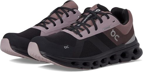 ON Cloudrunner مقاوم للماء أسود/عنبي 9.5 م in Kuwait