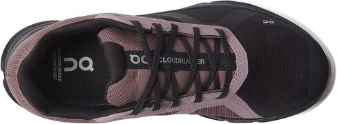 ON Cloudrunner مقاوم للماء أسود/عنبي 9.5 م in Kuwait