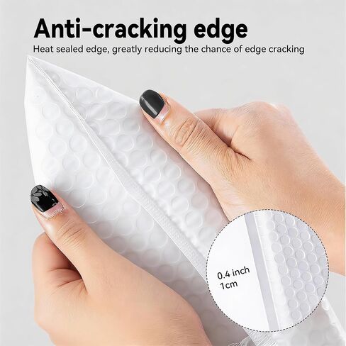 Bubble Mailers 4x7" 500 Pack White, Extra Thick Strong Adhesive Mailing Envelopes Bubble Opaque Padded Mailers Shipping Bags for Mailing Jewelry Makeup Small Business in Saudi Arabia