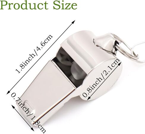 Personalized Whistle with Lanyard Custom Whistle Stainless Steel Coach Sports Engraved Whistle Loud Whistle Customized Gift Ideal for Coaches Referees Official Teachers in Kuwait