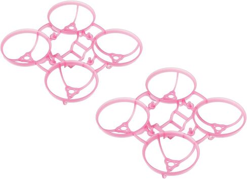 إطار BETAFPV 2pcs Air65 بدون فرشاة مع وزن خفيف للغاية، لطائرة Champion Whoop بدون طيار DIY 1S FPV بدون طيار، متوافق مع Matrix 1S ​​5IN1 II FC 0702 Motors 31mm/1219S Propeller - وردي شفاف in Kuwait