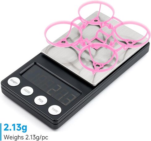 إطار BETAFPV 2pcs Air65 بدون فرشاة مع وزن خفيف للغاية، لطائرة Champion Whoop بدون طيار DIY 1S FPV بدون طيار، متوافق مع Matrix 1S ​​5IN1 II FC 0702 Motors 31mm/1219S Propeller - وردي شفاف in Kuwait
