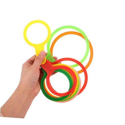 SOLUSTRE Fruit Grading Gauge Plastic Diameter Measuring Tool 60-110mm for Citrus Orange Peach Size Checking Ruler Orchard Vegetable Diameter Measurement Random Color in Kuwait