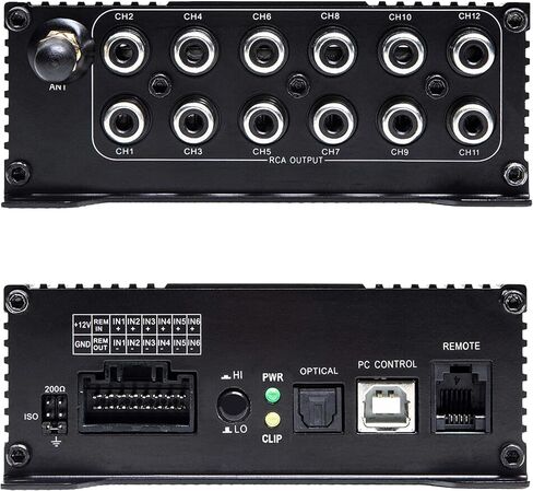 معالج الإشارات الرقمية DD Audio DSI‑3 ذو 12 قناة مع جهاز التحكم عن بعد DSI‑3RMT in Kuwait