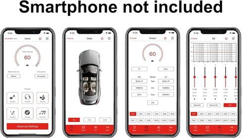 معالج الإشارات الرقمية DD Audio DSI‑3 ذو 12 قناة مع جهاز التحكم عن بعد DSI‑3RMT in Kuwait