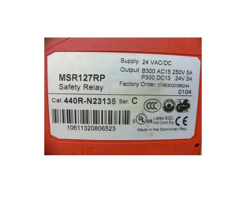 440R-N23135 MSR127RP مرحل الأمان، 1 قطعة in Kuwait