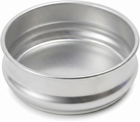 Soro Essentials- 96 oz Round Aluminum 9" Dough Proofing Pan Set of 3- Stackable Retarding Dough Pans Freezer Oven Safe Proofing Containers Bread Sourdough Pizza Dough Bakeware Bakery Pastry Shops in Kuwait