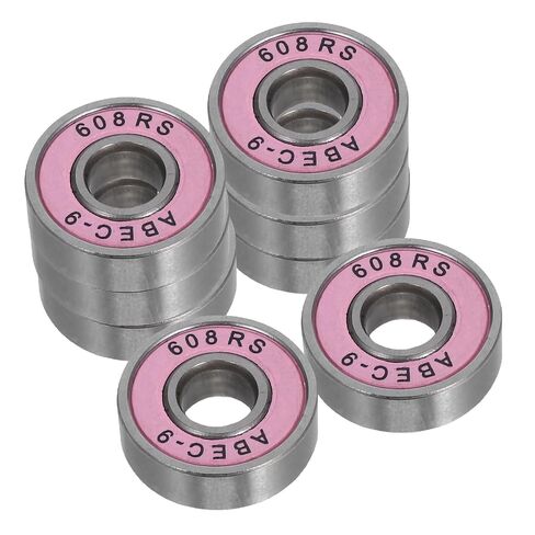 8 Pcs 608 High Speed Skateboard Bearings for Roller Skates and Inline Skates Sealed Durable Collection for Outdoor Adult and Women’s Skating in Kuwait