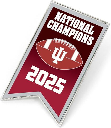 aminco Pick Your Indiana Hoosiers 2025 CFP National Champions Pin – Official College Football Championship Collectible – Great Gift for Fans in Kuwait