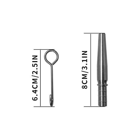 4PCS Stainless Steel Maple Syrup Tapping Taps Kit, Stainless Steel Maple Tubing Spouts with Holder Hooks for Collecting Sap and Making Maple Syrup in Kuwait
