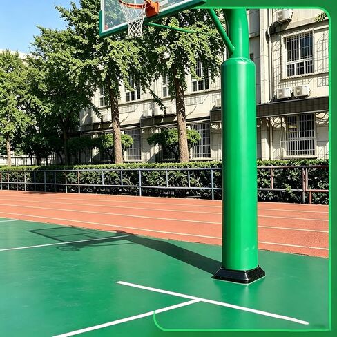 Durable Basketball Post Protective Pad Cover, 4-8 Ft Crash Pad for Indoor/Outdoor Use, Cushioned Safety Padding for Gym Poles & Basement Columns, Essential Sports Equipment Protection in Kuwait