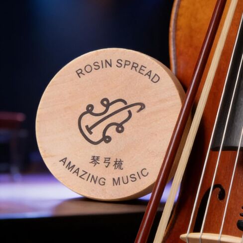 Violin Bow Combing Tool - Natural Rosin Removal Luthier Tools | Viola Cleaner Rosin Spreader Comb - for Violinist Cellist Violist Musician Beginner Practice Performance in Kuwait
