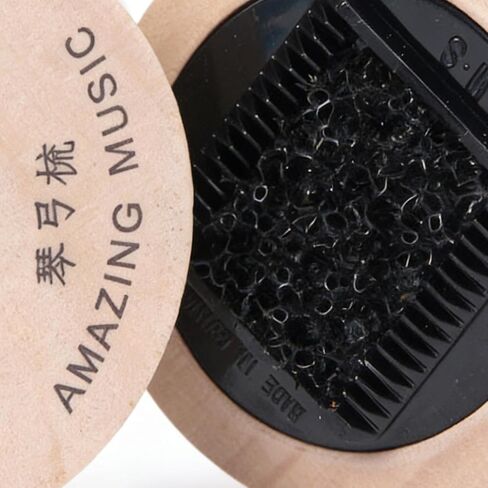 Violin Bow Comb,Professional Natural Cleaning | Violin Bow Maintenance Brush,for Violinist Cellist Violist Musician Beginner Practice Performance in Kuwait
