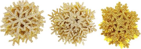 VICASKY 30pcs Snowflake Applique Christmas Patches Iron On Snow Flakes for Crafting Fabric Snowflakes Patch Appliques Clothes Snows Embroidery for on Clothing Party Decor Crafts DIY in Kuwait