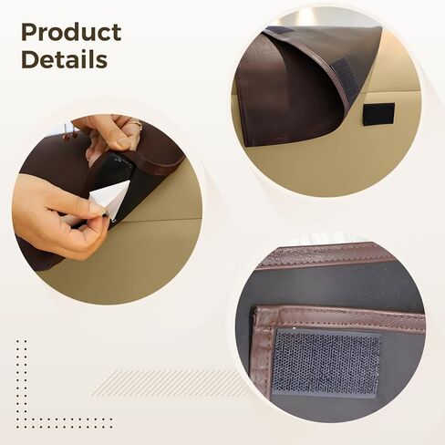 Embossed Plant Design Headrest Cover 16.9 X 27.2, Recliner in Kuwait