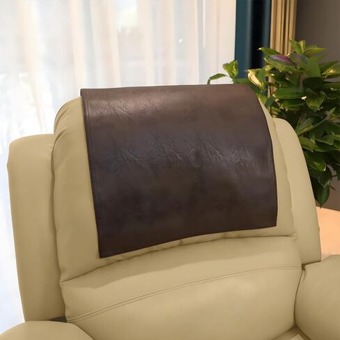 Brown Couch Headrest Cover - 16.9 X 27.2, PVC in Kuwait