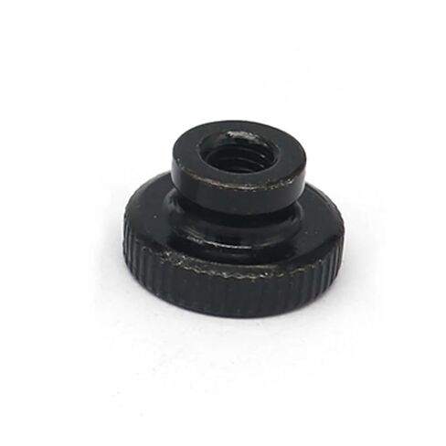 2/5Pcs M3 M4 M5 M6 M8 M10 Silver Black Zinc Double Step 3D Printer Adjust Knurl Thumb Nut Hand Tighten Thumbnut(Nickel Plated,5pcs M4) in Kuwait