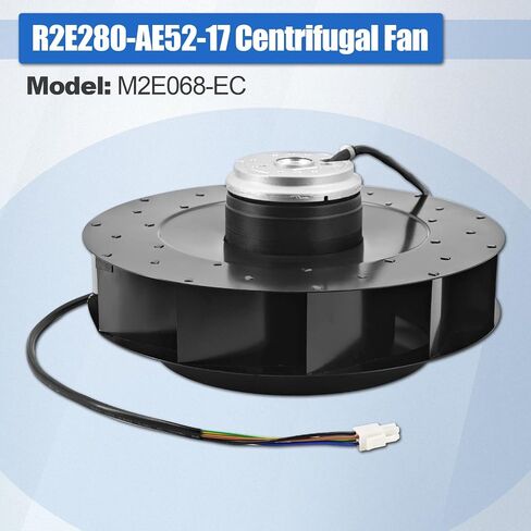 R2E280-AE52-17 مروحة تبريد الطرد المركزي 230 فولت 50 هرتز 1.0 أمبير 225 واط استبدل R2E280-AE52-05 20-PP01080 in Kuwait
