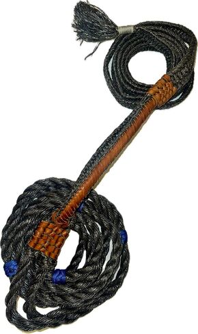 EPT الثور الحبال الثور حبل أسود بولي برو 9x7 LH 7/8 "x 1" شقة كتلة حبل الثور ركوب حبل 16' in Kuwait