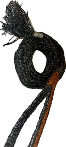 EPT الثور الحبال الثور حبل أسود بولي برو 9x7 LH 7/8 "x 1" شقة كتلة حبل الثور ركوب حبل 16' in Kuwait