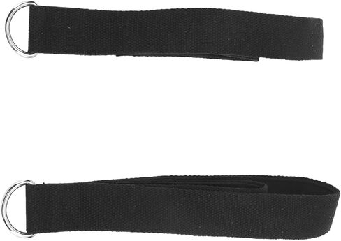 Generic Durable Pilates Straps Double Loop Anti Slip for Home Gym Workout 2 Pcs Cotton Tape in Kuwait