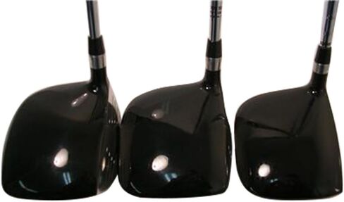 مجموعة نوادي الجولف الخشبية iDrive Red Square Anti-Slice Draw Fairway 3 5 7 من مجموعة نوادي الجولف الخشبية للرجال الكبار، مرنة لكبار السن مع قبضة ممتازة لالتهاب المفاصل للرجال in Kuwait