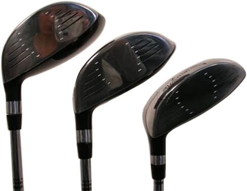 مجموعة نوادي الجولف الخشبية iDrive Red Square Anti-Slice Draw Fairway 3 5 7 من مجموعة نوادي الجولف الخشبية للرجال الكبار، مرنة لكبار السن مع قبضة ممتازة لالتهاب المفاصل للرجال in Kuwait