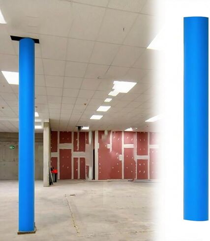 Protective Padding for Poles and Columns - Shock-Absorbing Safety Wrap for Garage, Basement, Gym Equipment - Impact-Resistant Protection in Kuwait