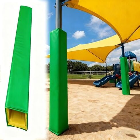 Playground Padding for Square Pole - Basketball Goal Crash Pad for Player Protection, Indoor Outdoor Pole Wrap in Kuwait