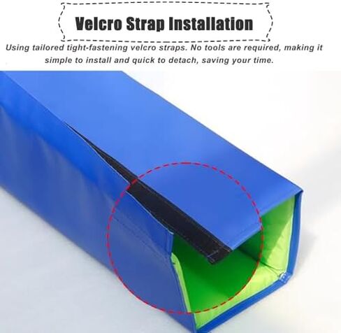 Playground Padding for Square Pole - Basketball Goal Crash Pad for Player Protection, Indoor Outdoor Pole Wrap in Kuwait