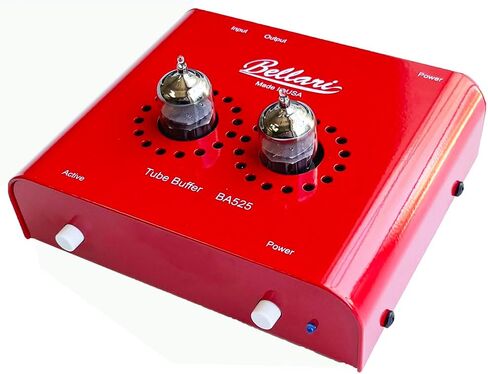 Bellari BA-525 Tube Buffer – 12AX7 مضخم أنبوبي مفرغ لعشاق الموسيقى | أضف الدفء والعمق والوضوح إلى نظام ستيريو هاي فاي الخاص بك in Kuwait