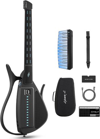 Enya CYBER-G Stringless Smart Guitar, Foldable Travel Backing Guitarra & Cyber ​​G Guitar keyboard Module in Saudi Arabia