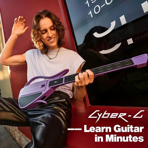 Enya CYBER-G Stringless Smart Guitar, Foldable Travel Backing Guitarra & Cyber ​​G Guitar keyboard Module in Saudi Arabia