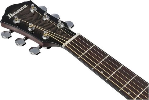 Ibanez AEWC16QA 6-String Acoustic-Electric Guitar (Transparent Black Sunburst) in Saudi Arabia