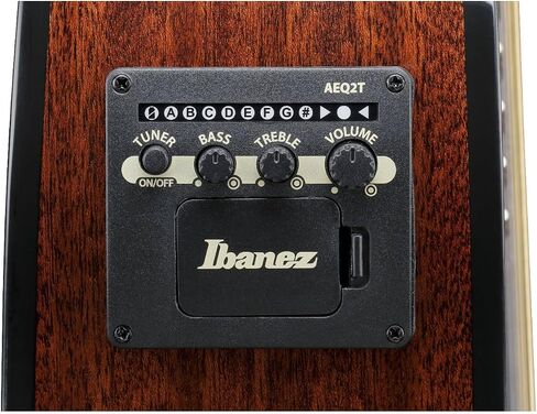 Ibanez AEWC16QA 6-String Acoustic-Electric Guitar (Transparent Black Sunburst) in Saudi Arabia