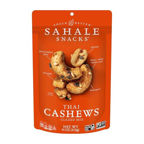 Sahale Snacks مجموعة متنوعة من مزيج المكسرات المزججة، 1.5 أونصة من أكياس Grab & Go (12 عبوة إجمالية) - أربعة أنواع مختلفة من المكسرات المختلطة الفاخرة المحمصة الجافة متضمنة - كوشير غير معدل وراثيًا ووجبات خفيفة معتمدة خالية من الغلوتين in Kuwait